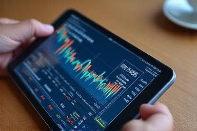 Consultant reviewing complex metal market data charts on a screen